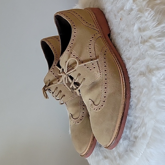 Other - Cole Haan Tan Suede Oxfords